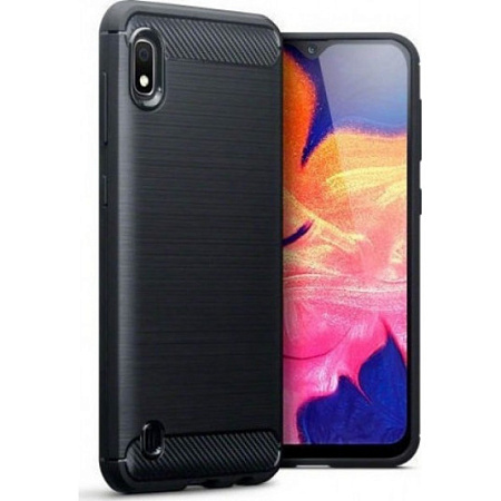 HELMET Carbon Fiber Armour Case - SAM A10, Black, iphone, xiaomi, samsung, oppo, чехол, стекло