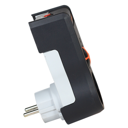 Surge  Protector Tuncmatik SurgePro 1 Outlet 525 joules, black color