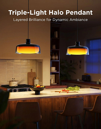 Умный потолочный светильник GOVEE Pendant Light Round 15” Умный потолочный светильник GOVEE Pendant Light Round 15”