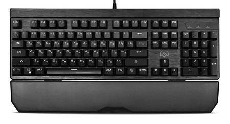 Gaming Keyboard SVEN KB-G9500, Mechanical, Blue SW, Fn keys, Programmable, Win Lock, Wrist rest, RGB