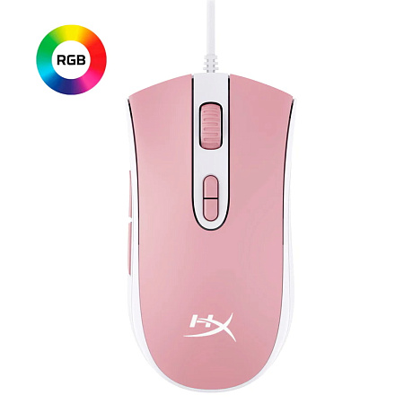 Gaming Mouse HyperX Pulsefire Core, 800-6200 dpi, 7 buttons, 220IPS, 30G, 87g, Ambidextrous, Onboard