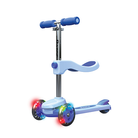 Razor Scooter Kids Convertible 2in1 Rollie Deluxe, Blue