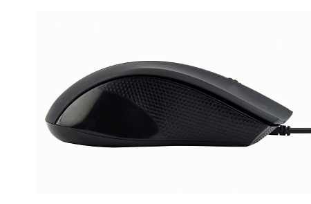 Mouse Gembird MUS-GU-02, Laser, 800-2400 dpi, 6 buttons, Ambidextrous, Black, USB