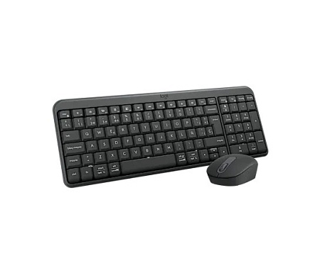 Беспроводная  Клавиатура с мышкой Logitech Combo MK250, Graphite