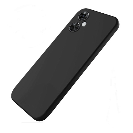 Helmet Case Liquid Silicone OnePlus CE3 Lite, Black Helmet Case Liquid Silicone OnePlus CE3 Lite, Black