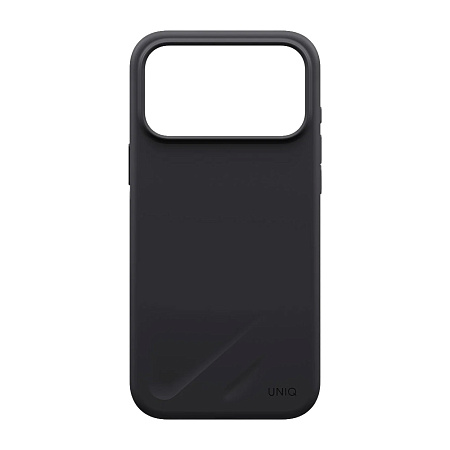 Uniq Case for iPhone 18 Pro Max 6.9 Hybrid Magclick Charging Lino, Charcoal Grey