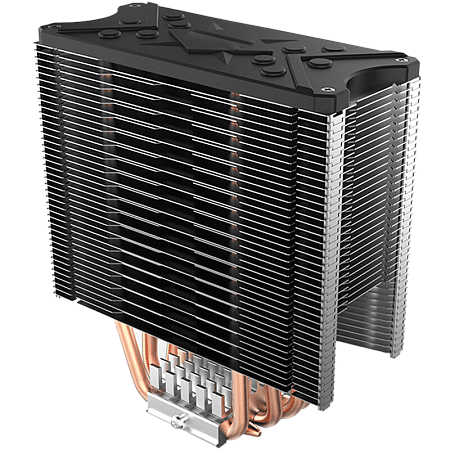 AC Gamemax "Gamma 500-Rainbow" (<26.3dBA, 1000-1800RPM, 51.18CFM, 120mm, RGB, 5x6mm, 187W, 600g.)