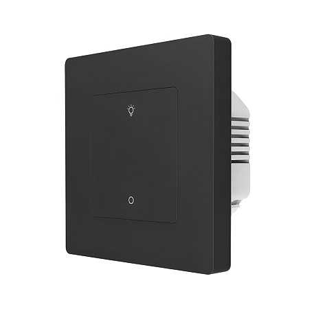 Moes Zigbee Star Ring Smart Dimmer Switch 1 Gang (Neutral Required), Grey