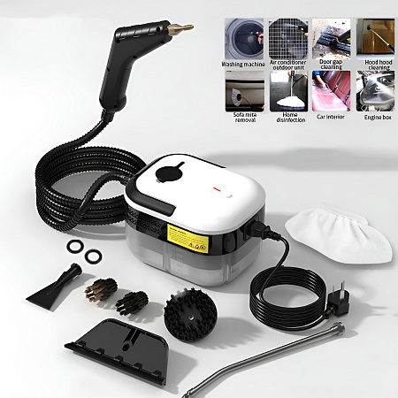 Balashov High-Pressure Steam Cleaner 1500W 3 Bar 120°C, Black