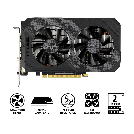 VGA ASUS GTX1650 D6 4GB GDDR6 TUF Gaming OC -P (TUF-GTX1650-O4GD6-P-GAMING) VGA ASUS GTX1650 D6 4GB GDDR6 TUF Gaming OC -P (TUF-GTX1650-O4GD6-P-GAMING)