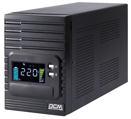 UPS PowerCom SPT-1500, 1500VA/1200W, Smart Line Interactive, Pure Sinewave, LCD, AVR, USB, SNMP, 8xI