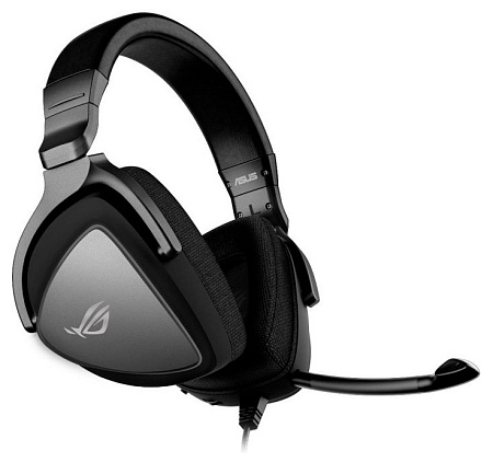 Игровая Гарнитура ASUS ROG Delta Core, Проводной аналоговый, Чёрный