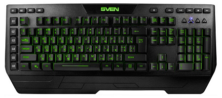 Клавиатура SVEN KB-G9600, Проводное, Чёрный