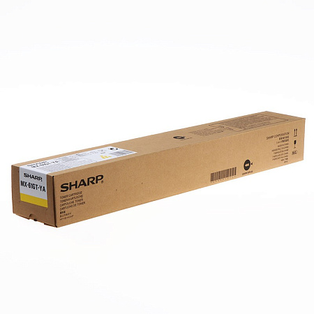 Toner Sharp MX-61GTYA, Yellow Toner Sharp MX-61GTYA, Yellow