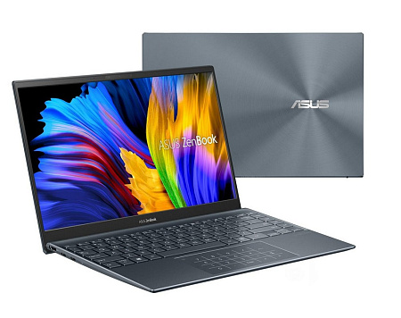 Ноутбук 14" ASUS Zenbook 14 UM425UA, Pine Grey, AMD Ryzen 5 5500U, 8Гб/512Гб, Windows 10 Home 64-bit, Russian Ноутбук 14" ASUS Zenbook 14 UM425UA, Pine Grey, AMD Ryzen 5 5500U, 8Гб/512Гб, Windows 10 Home 64-bit, Russian