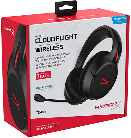 Игровая Гарнитура HyperX Cloud II, Беспроводной, Чёрный