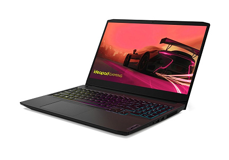Игровой ноутбук 15,6" Lenovo IdeaPad Gaming 3 15ACH6, Shadow Black, AMD Ryzen 5 5600H, 16Гб/512Гб, Без ОС