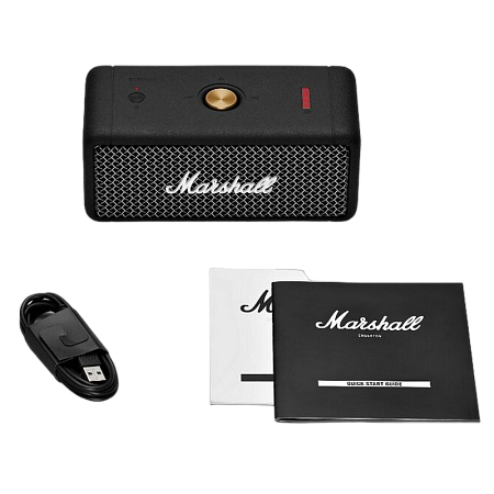 Marshall EMBERTON Portable Bluetooth Speaker - Black