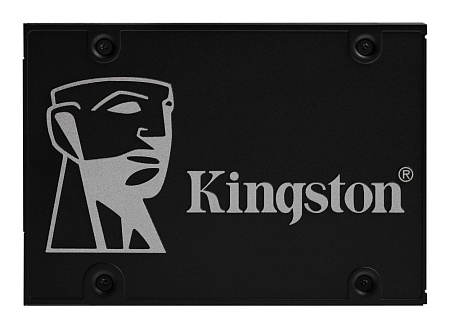 2.5" SATA SSD 2.0TB  Kingston KC600 [R/W:550/520MB/s, 90K/80K IOPS, SM2259, 3D NAND TLC]