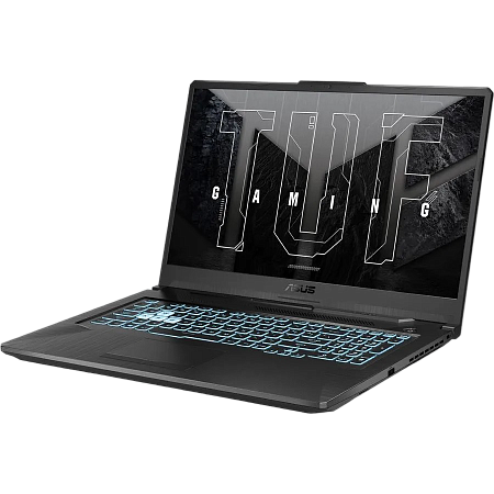 Игровой ноутбук 17,3" ASUS TUF Gaming F17 FX706HF, Graphite Black, Intel Core i5-11400H, 16Гб/512Гб, Без ОС
