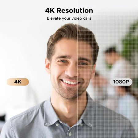 UGREEN USB Webcam 4K@30FPS, Automatic focus | CM831