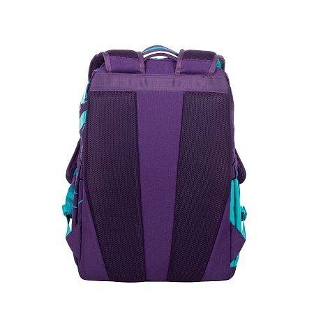 Backpack Rivacase 5430, for Laptop 15,6" & City bags, Violet/Aqua