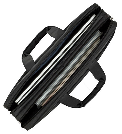 NB bag Rivacase 8257, for Laptop 17.3" & City Bags, Canvas Black