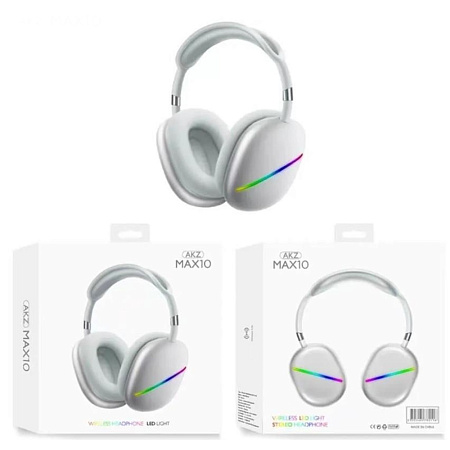 Musen Wireless Headphones on ear AKZ-MAX10, Silver Musen Wireless Headphones on ear AKZ-MAX10, Silver
