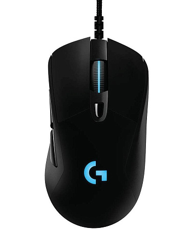 Gaming Mouse Logitech G403, 100-25600 dpi, 6 buttons, 400IPS, 40G, 87.3g+10g, 1000Hz, Ergonomic, RGB