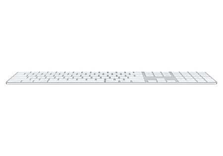 Apple Magic Keyboard with Touch ID and Numeric Keypad for Mac models with Apple silicon - Russian, W