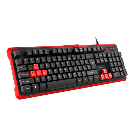 Genesis Keyboard Rhod 110, US Layout, Red Genesis Keyboard Rhod 110, US Layout, Red
