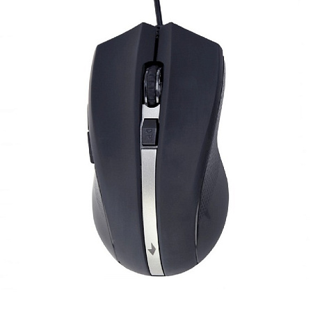 Mouse Gembird MUS-GU-02, Laser, 800-2400 dpi, 6 buttons, Ambidextrous, Black, USB