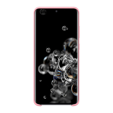 Helmet Case Liquid Silicone Samsung S20 Ultra, Pink