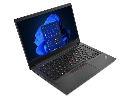 Ноутбук для бизнеса 14" Lenovo ThinkPad E14 Gen 4, Чёрный, Intel Core i7-1255U, 16Гб/512Гб, Без ОС