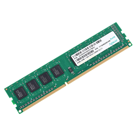 .4GB DDR3- 1600MHz   Apacer PC12800, CL11, 1.35V