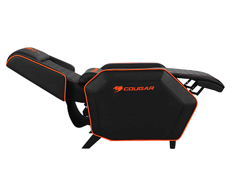 Gaming Sofa Cougar Ranger Black/Orange, User max load up to 160kg / height 145-190cm