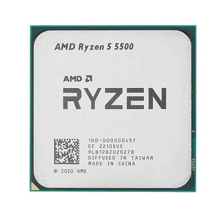 Процессор AMD Ryzen 5 5500, Wraith Stealth | Tray,процессоры ,оперативная память, ssd, M2, hdd, кейсы