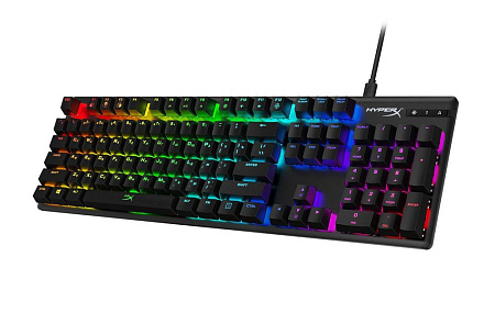 Gaming Keyboard HyperX Alloy Origins, Mechanical, Linear SW, Aluminum, Onboard Memory, Game Mode, RG