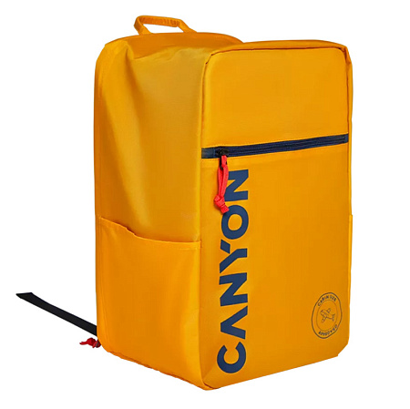 Backpack Canyon CSZ-02, for Laptop 15,6", For low-cost airlines,20L,Anti-theft hidden zipper, Yellow Backpack Canyon CSZ-02, for Laptop 15,6", For low-cost airlines,20L,Anti-theft hidden zipper, Yellow