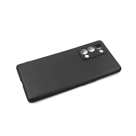 Helmet Case Liquid Silicone Oppo Reno 6 Pro 5G(Snapdragon), Black