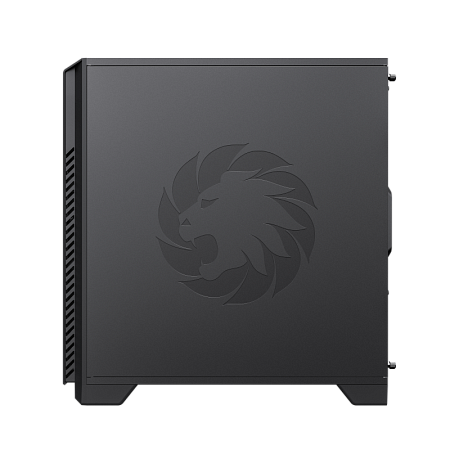 Case mATX GAMEMAX M63, w/o PSU, 0.6mm, 1x120mm Blue LED, Front Mesh, Transparent Panel, 2xUSB3.0, 2x