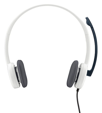 Headset Logitech H150, Mic, 2 x mini-jack 3.5mm White
