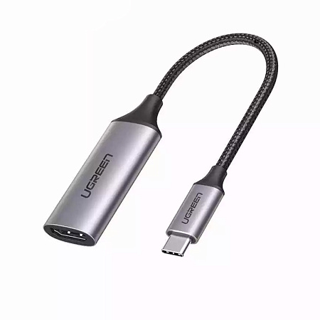 UGREEN Adapter Type-C 3.0 to HDMI V2.0 4K@60Hz Thunderbolt 3 Compatible | CM297, Space Gray