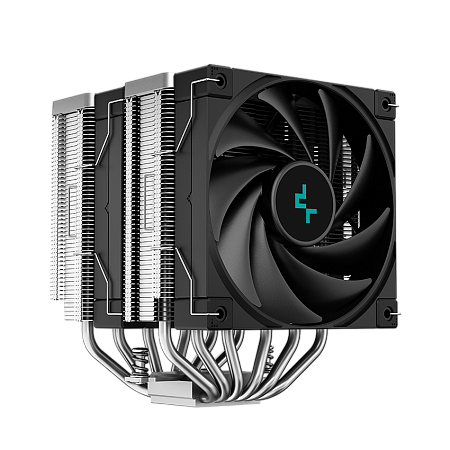 AC Deepcool "AK620 DIGITAL SE" (≤28 dB, 500-1850RPM, 68.99 CFM, 2x120mm, ARGB, 260W, 6x6mm, Display, AC Deepcool "AK620 DIGITAL SE" (≤28 dB, 500-1850RPM, 68.99 CFM, 2x120mm, ARGB, 260W, 6x6mm, Display,