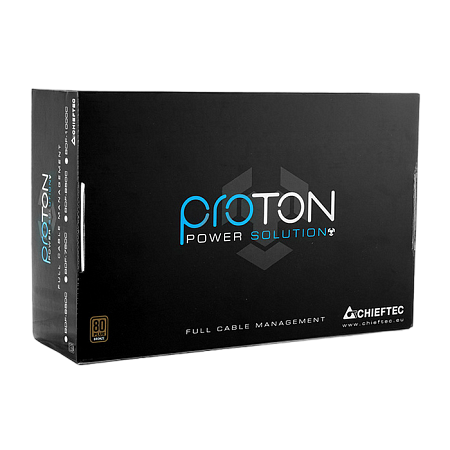 Power Supply ATX 850W Chieftec PROTON BDF-850C, 80+ Bronze, 140mm, Active PFC, DC/DC, Full Modular, 