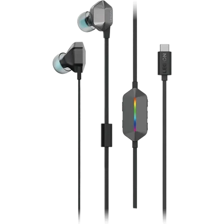 Игровая Гарнитура Lenovo Legion E510, Проводной аналоговый, Stormy Gray