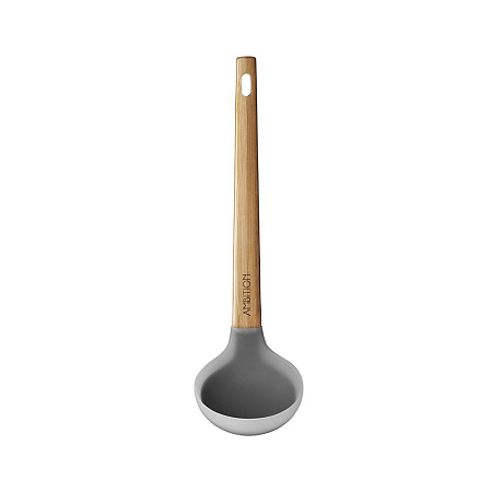 Ambition, Soup Ladle, Nordic, Silicon, Bamboo