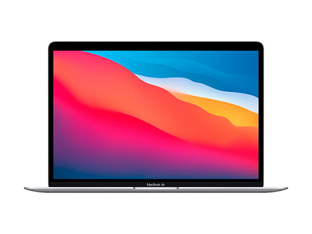 Ноутбук 13,3" Apple MacBook Air A2337, Серебристый, M1 with 8-core CPU and 7-core GPU, 8Гб/256Гб, macOS Big Sur