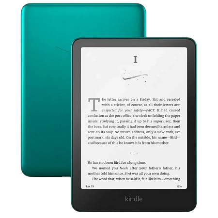 Электронная книга Amazon Kindle Paperwhite (12th Gen) 2024 Signature Edition, Metallic Jade, acer,asus,lenovo,hp,dell,планшеты,чехол для планшета, подставка для ноутбука, зарядка для ноутбука