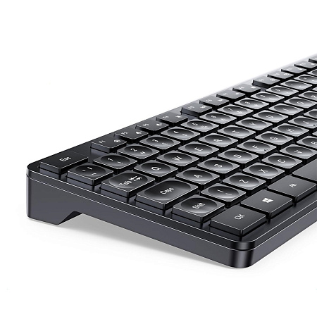 UGREEN Wireless Combo Keyboard and Mouse Ergonomic US MK006, Black UGREEN Wireless Combo Keyboard and Mouse Ergonomic US MK006, Black